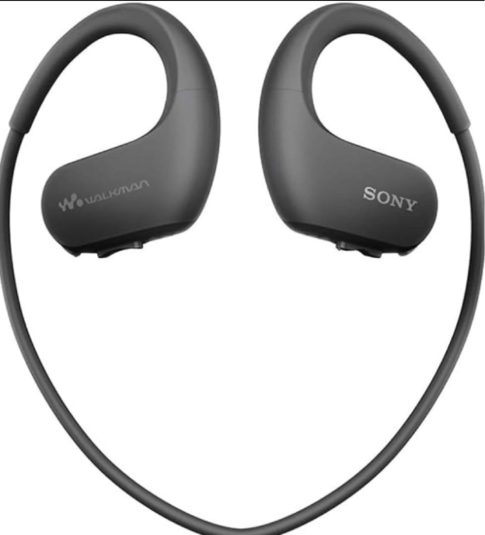 【新品/未開封】防水 SONY NW-WS413 ヘッドホン 4GB ブラック