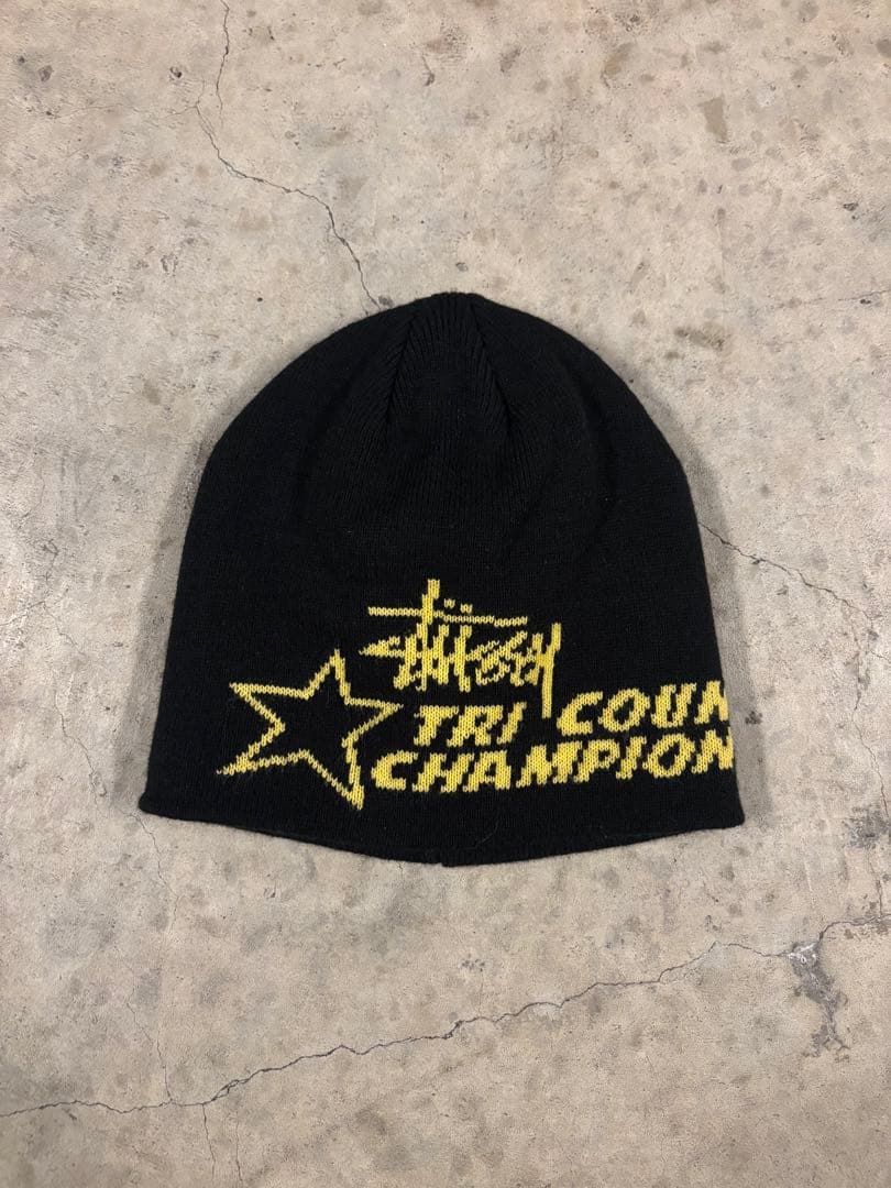 帽子 STUSSY SKULLCAP TRI COUNTY