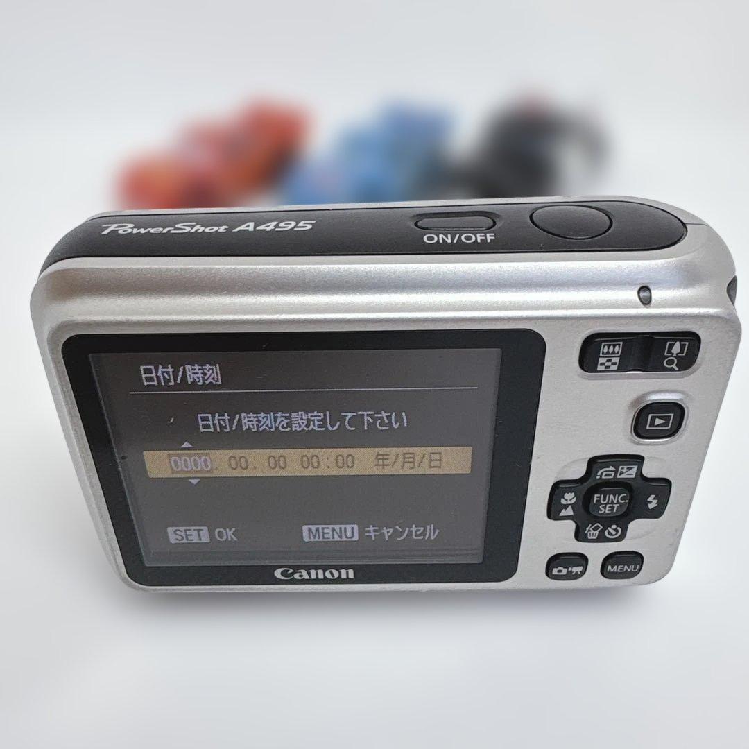 【動作確認済み】Canon キャノン PowerShot A495 コンデジ