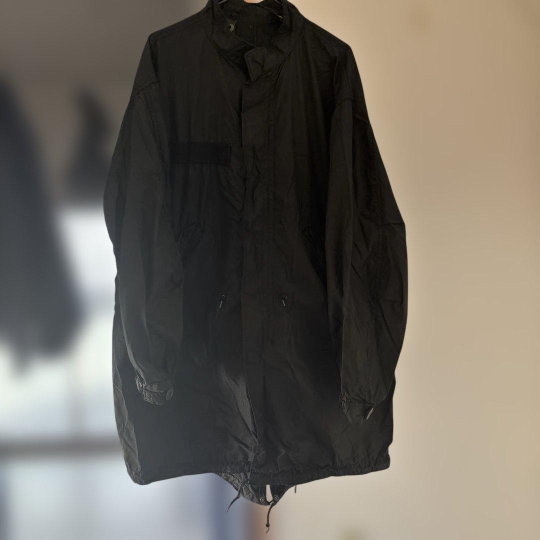 losalios フィッシュテールモッズコート 黒染め Anytee