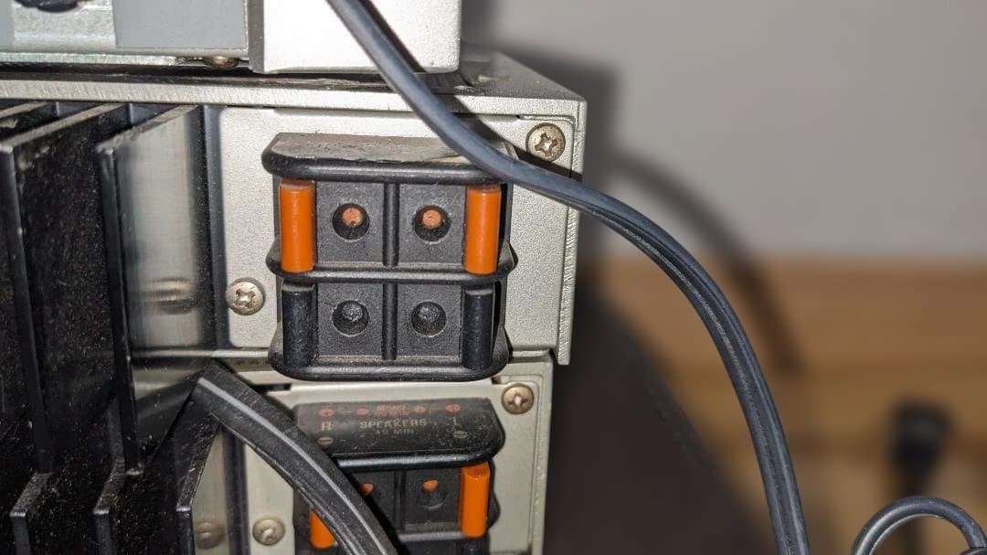 名機中の名機　テクニクスのパワ－プリアンプＳＥ－01動作機 バージョン①