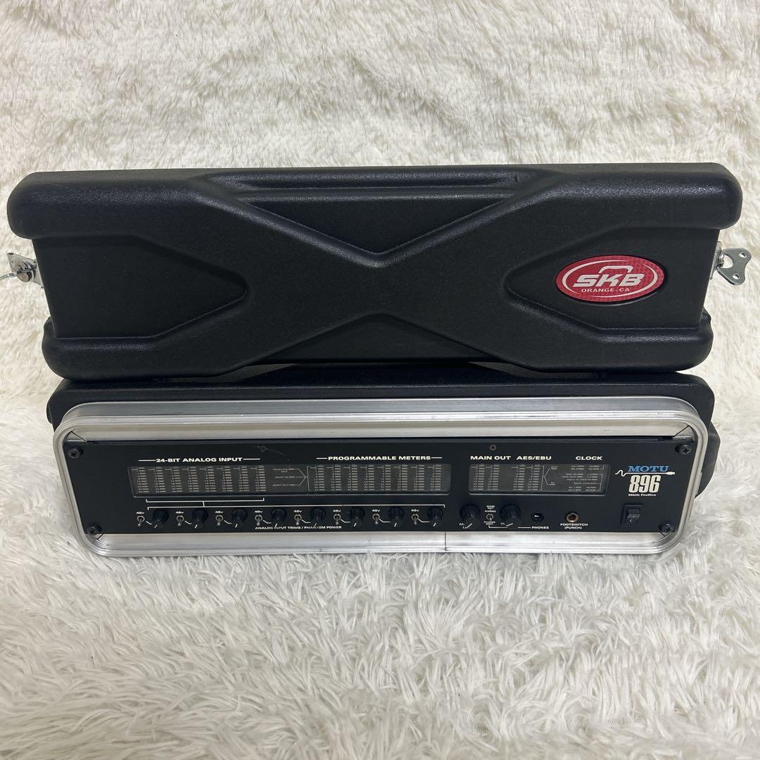 MOTU 896 オーディオインターフェイス　SKBケースセット