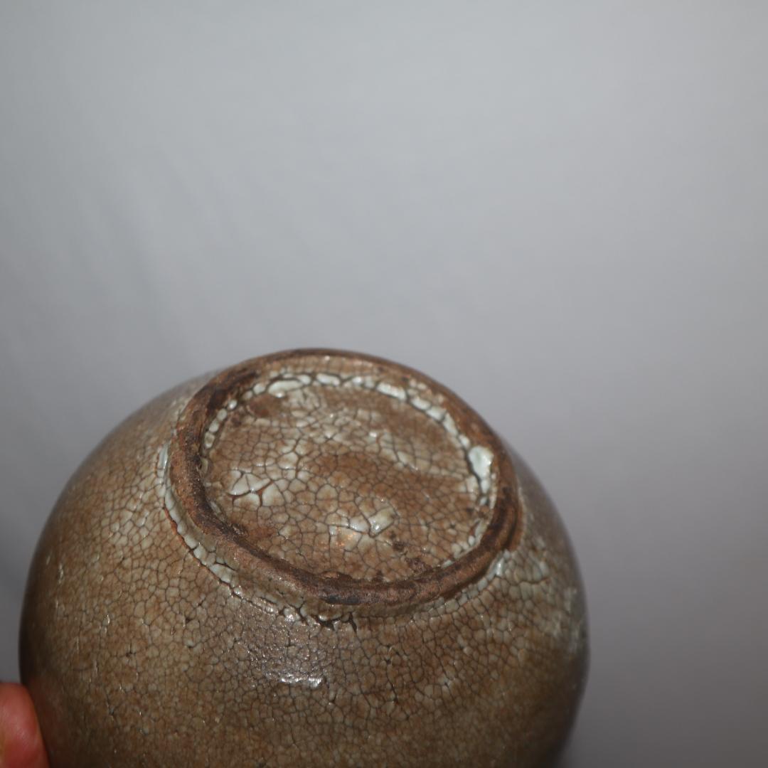 李朝　井戸の小壺