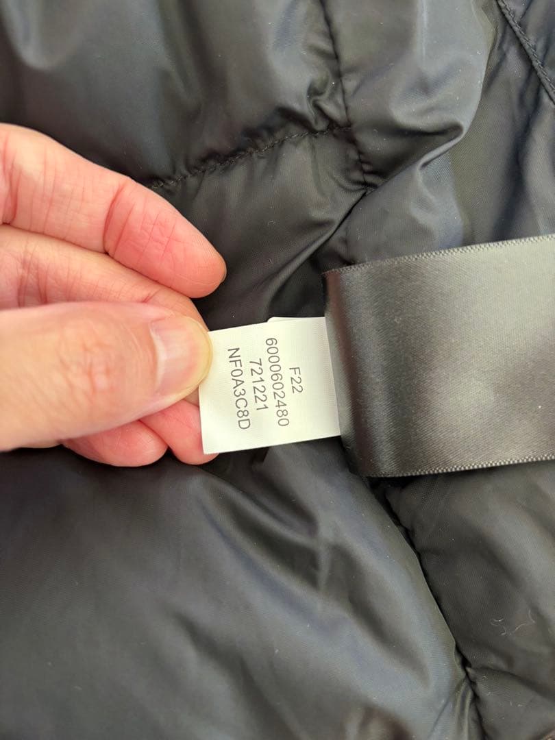 THE NORTH FACE ヌプシ ダウンベスト ブラック L US規格