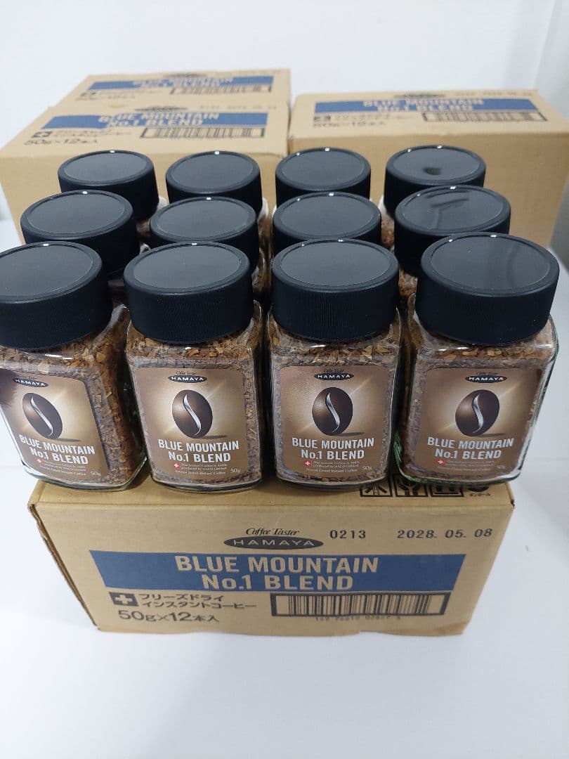 ハマヤ　ブルーマウンテンNo1ブレンド50g❌12本