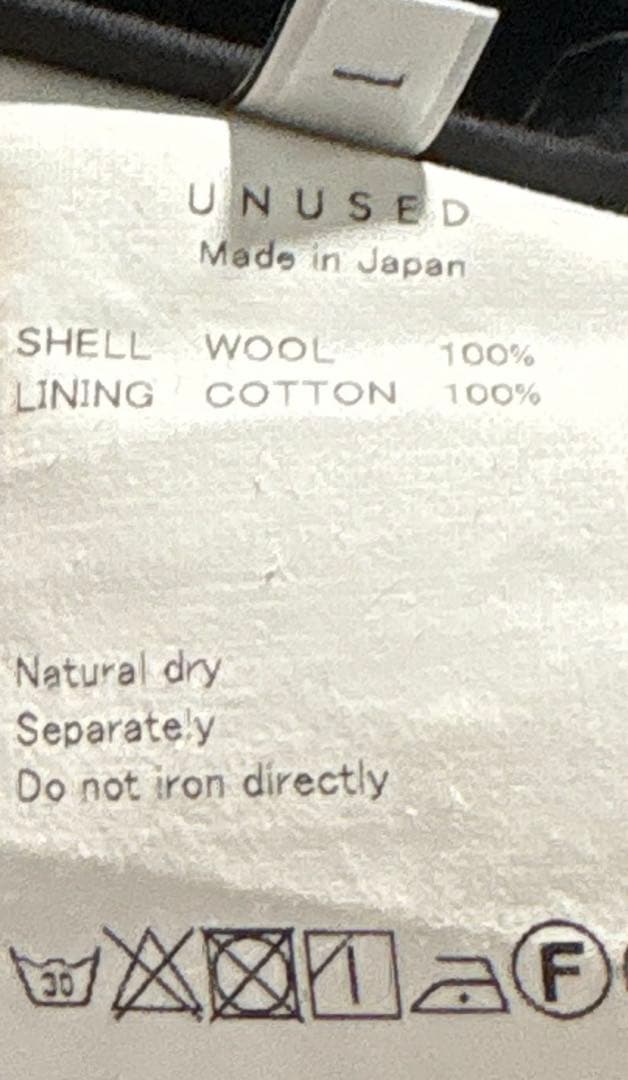 超名作　極美品　unused cameraman jacket サイズ1