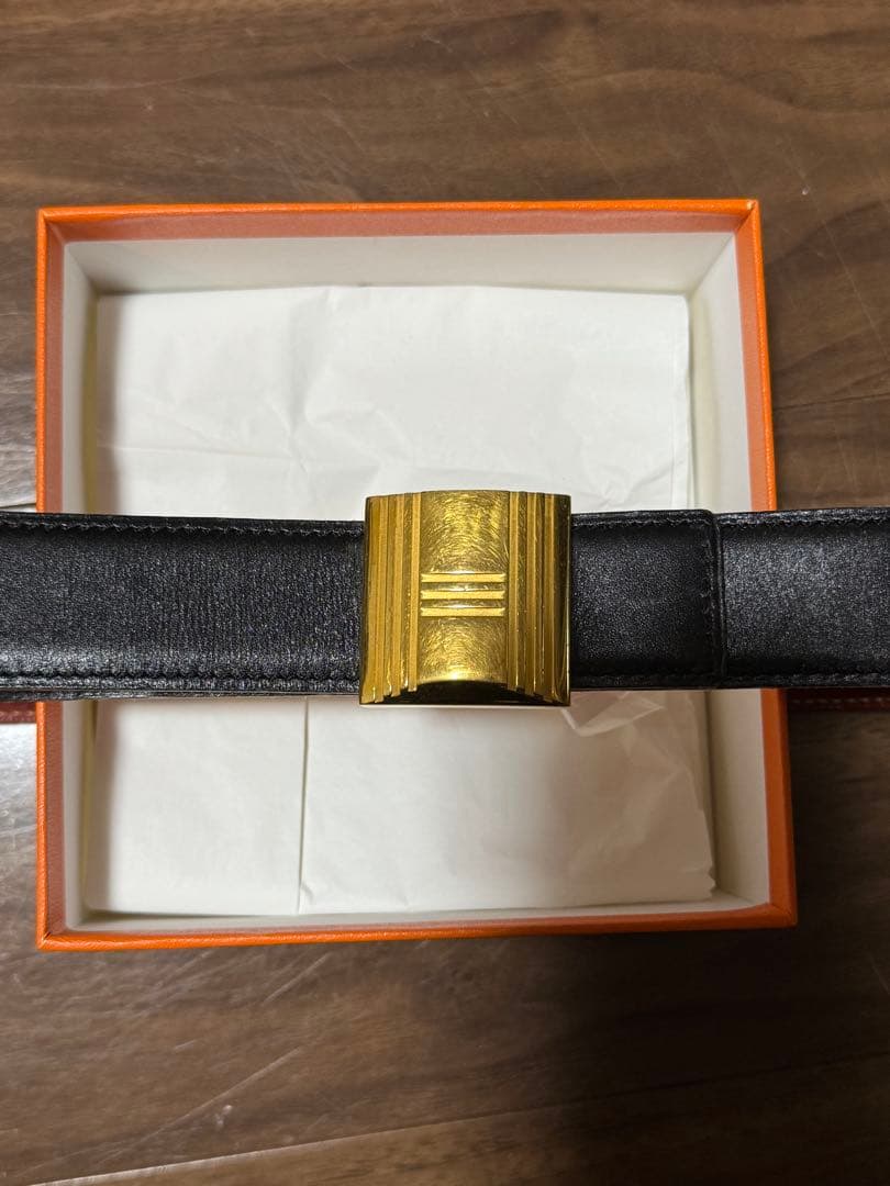 エルメス ベルト 金色バックル