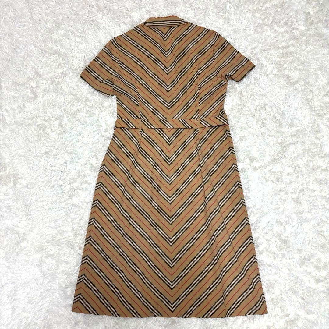 【美品✨大きいサイズ】バーバリーロンドン シャツワンピース ベルト AラインXL
