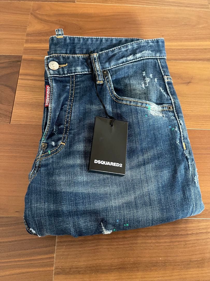 ディースクエアードバイカーデニム　サイズ46