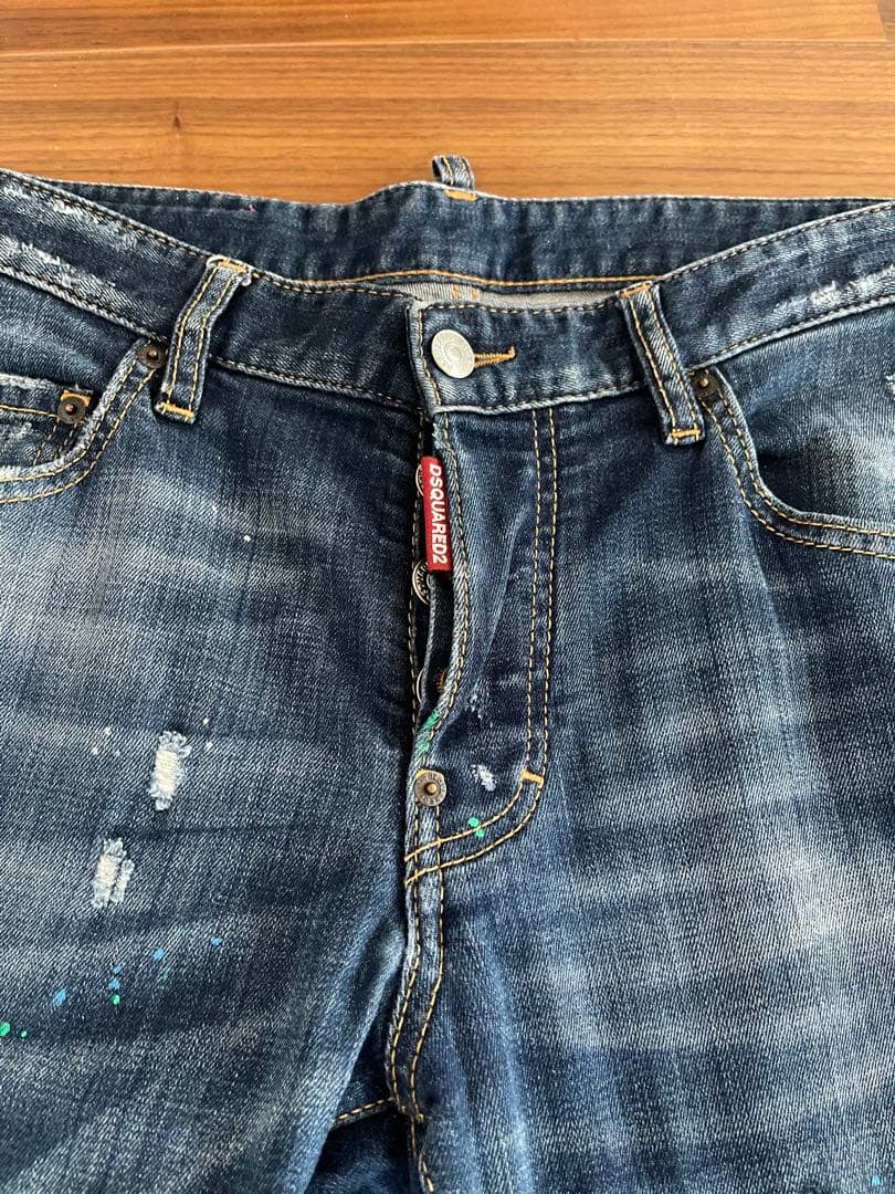 ディースクエアードバイカーデニム　サイズ46