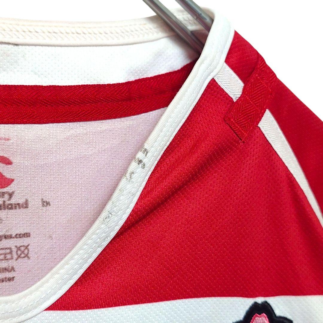 【CANTERBURY】2011 RWC 日本代表 ラガーシャツ A-3388