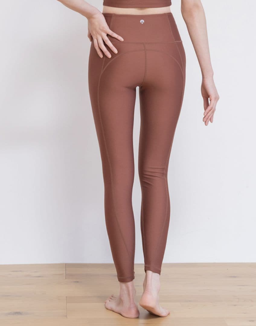 SUKALA アシンメトリーギャザーレギンス　M