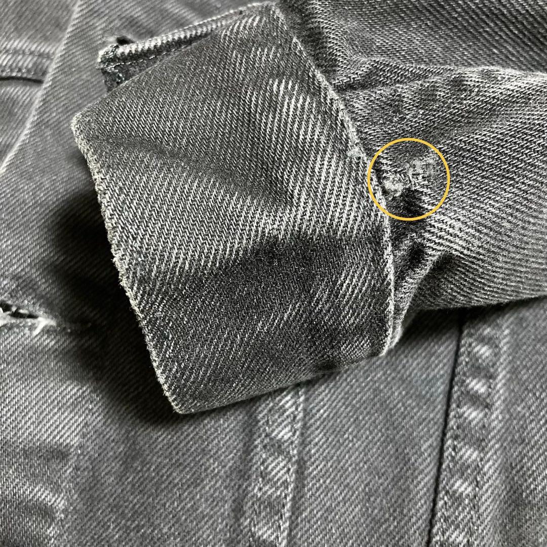 Levi’s Gジャン 3rd メキシコ製 トラッカージャケット ブラック