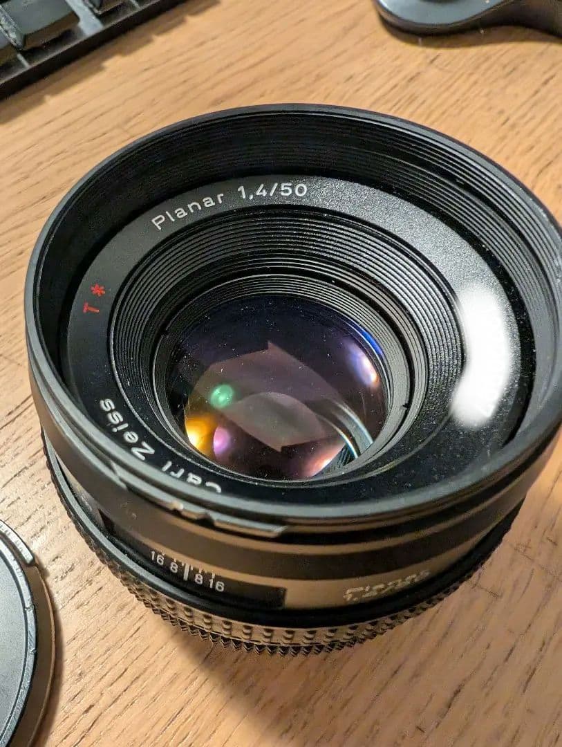 ジャンク Contax Carl Zeiss N マウント 50mm f/1.4