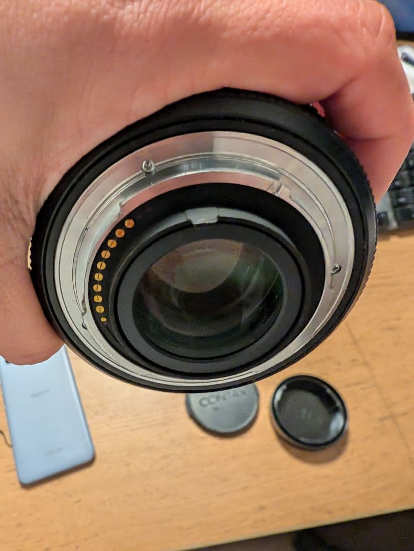 ジャンク Contax Carl Zeiss N マウント 50mm f/1.4