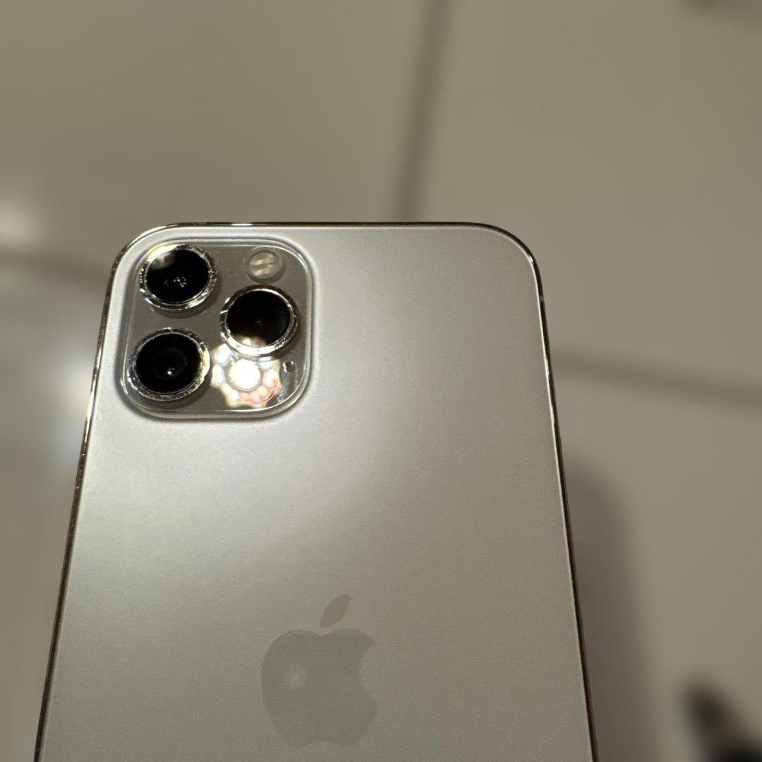 【美品】AppleiPhone12 Pro シルバー 本体　256GBジャンク品