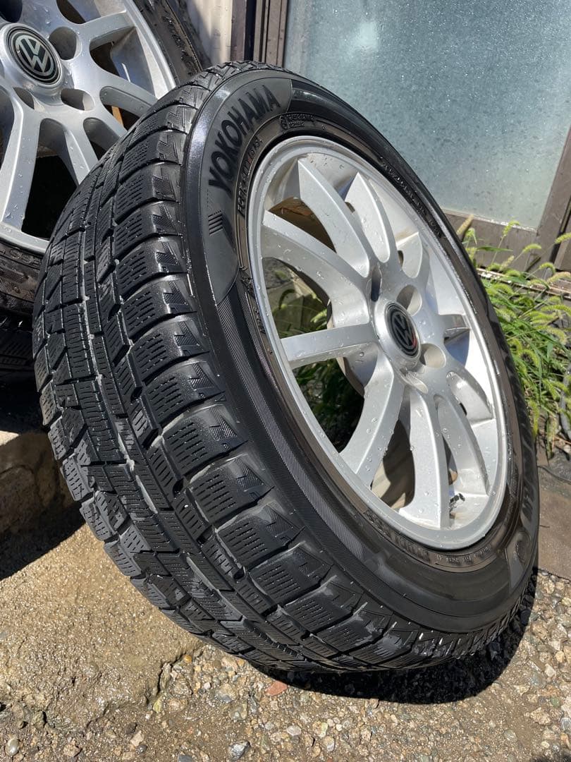 値下げ中‼️Volkswagen 16インチアルミ　 Yokohamaタイヤ付き
