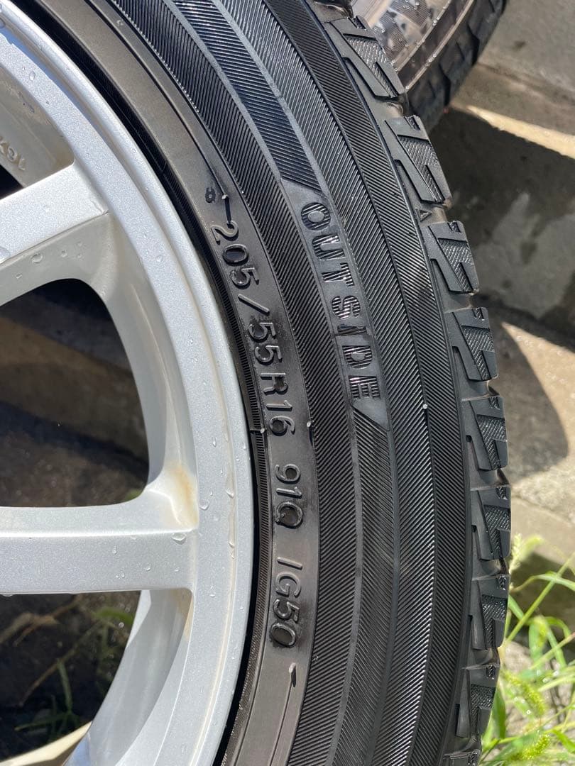 値下げ中‼️Volkswagen 16インチアルミ　 Yokohamaタイヤ付き