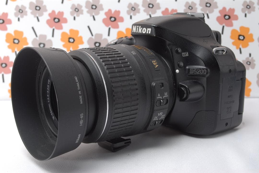 ❤Nikon D5200❤簡単に高画質撮影❤すぐ使えるセット❤スマホ転送OK❤
