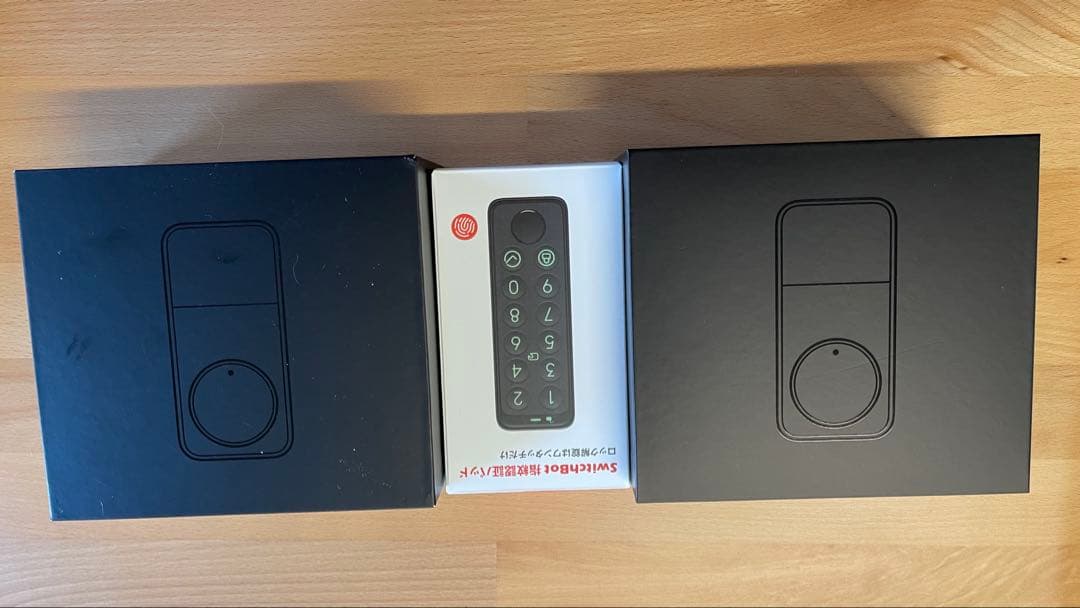 SwitchBotロックプロ2個& 指紋認証パッド　3点セット