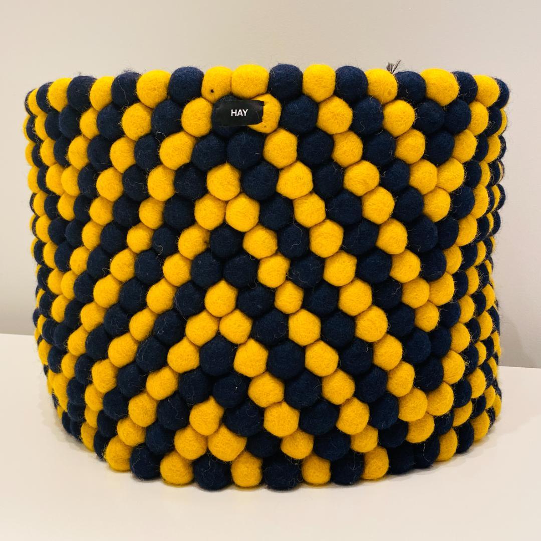 HAY Bead Basket ヘイ ベッドバスケット 黄色