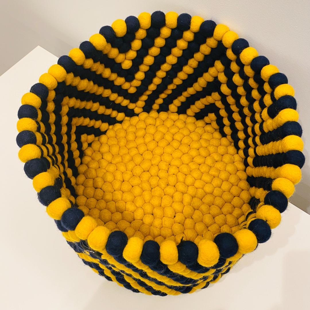 HAY Bead Basket ヘイ ベッドバスケット 黄色