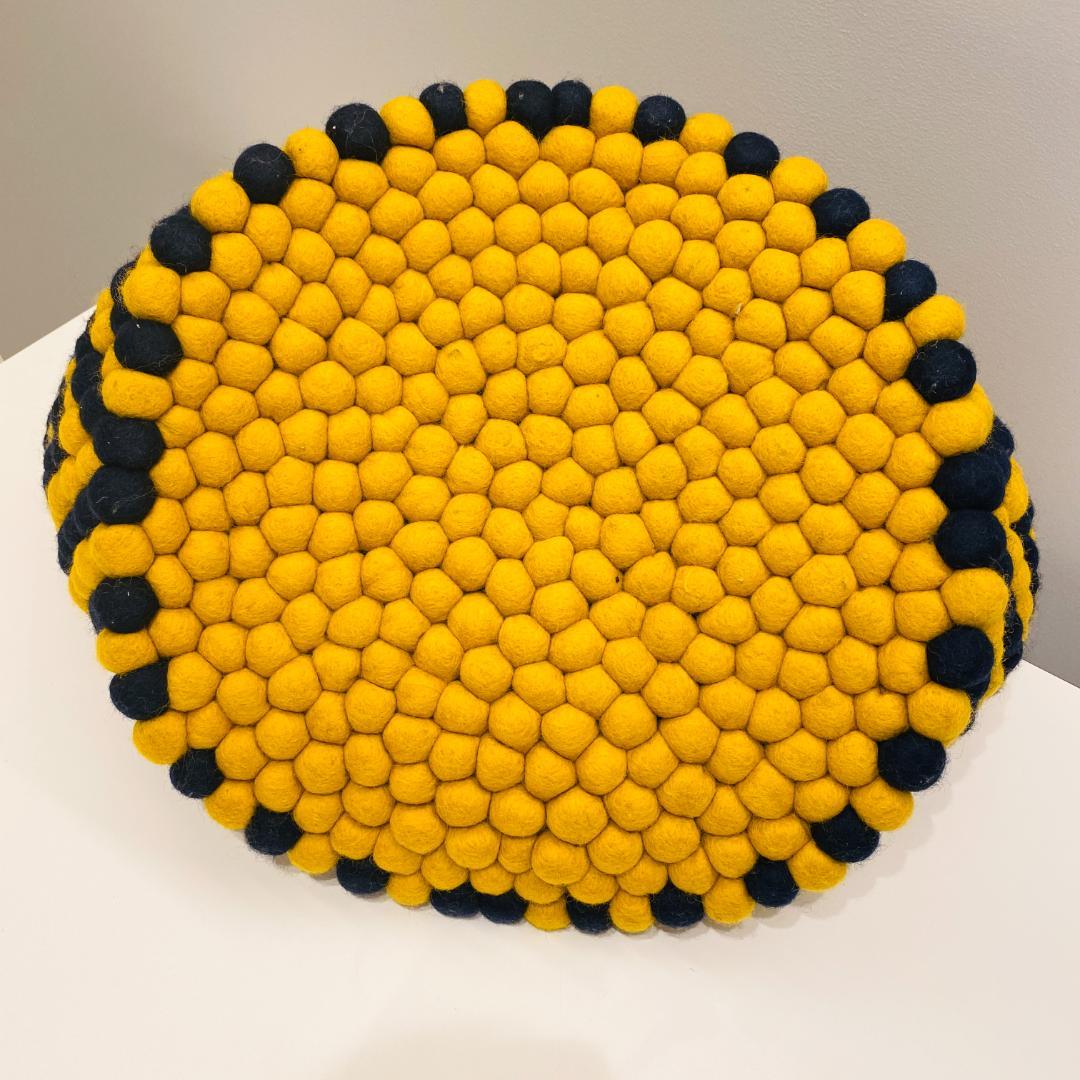 HAY Bead Basket ヘイ ベッドバスケット 黄色