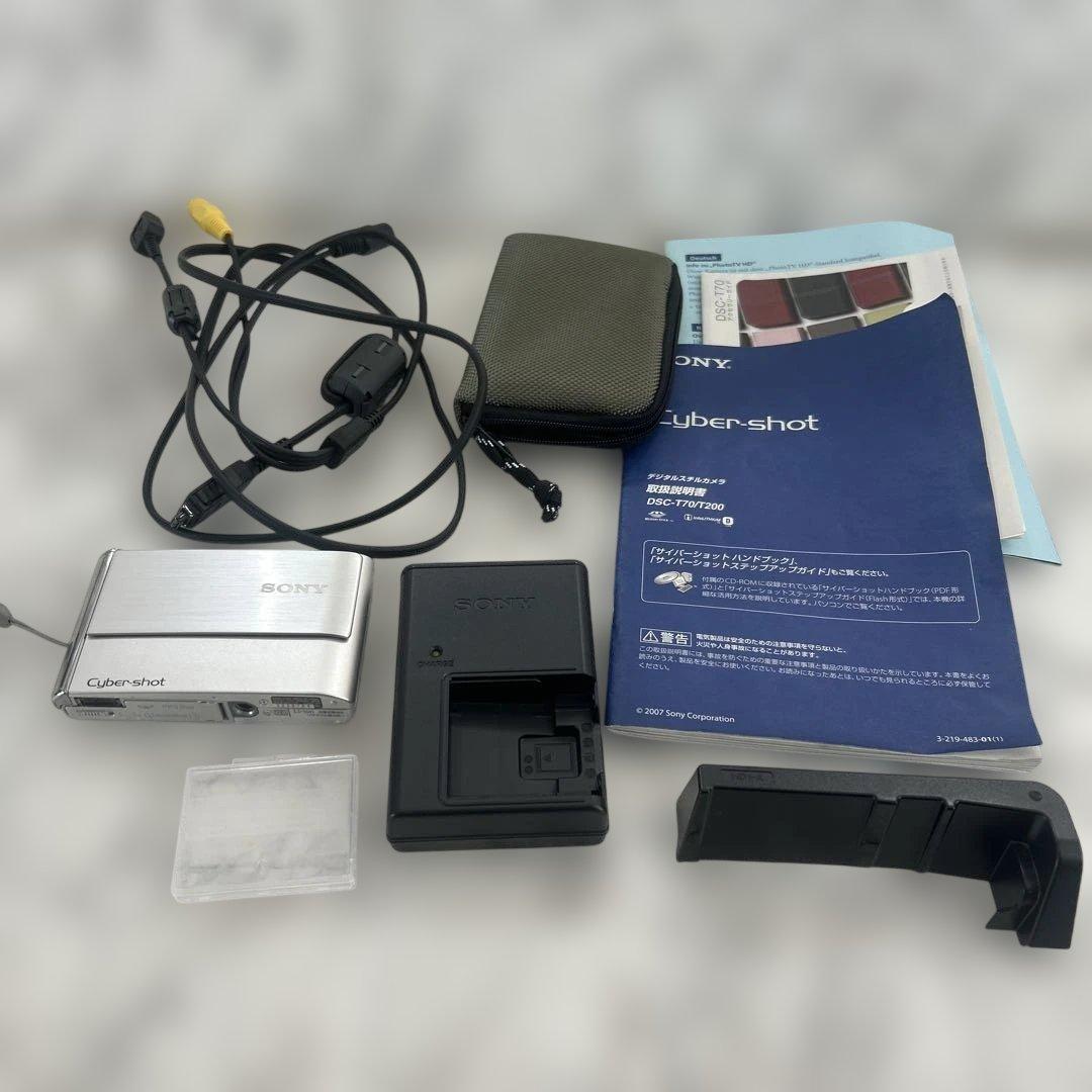 Sony Cyber-shot コンパクトデジタルカメラ　DSC-T70