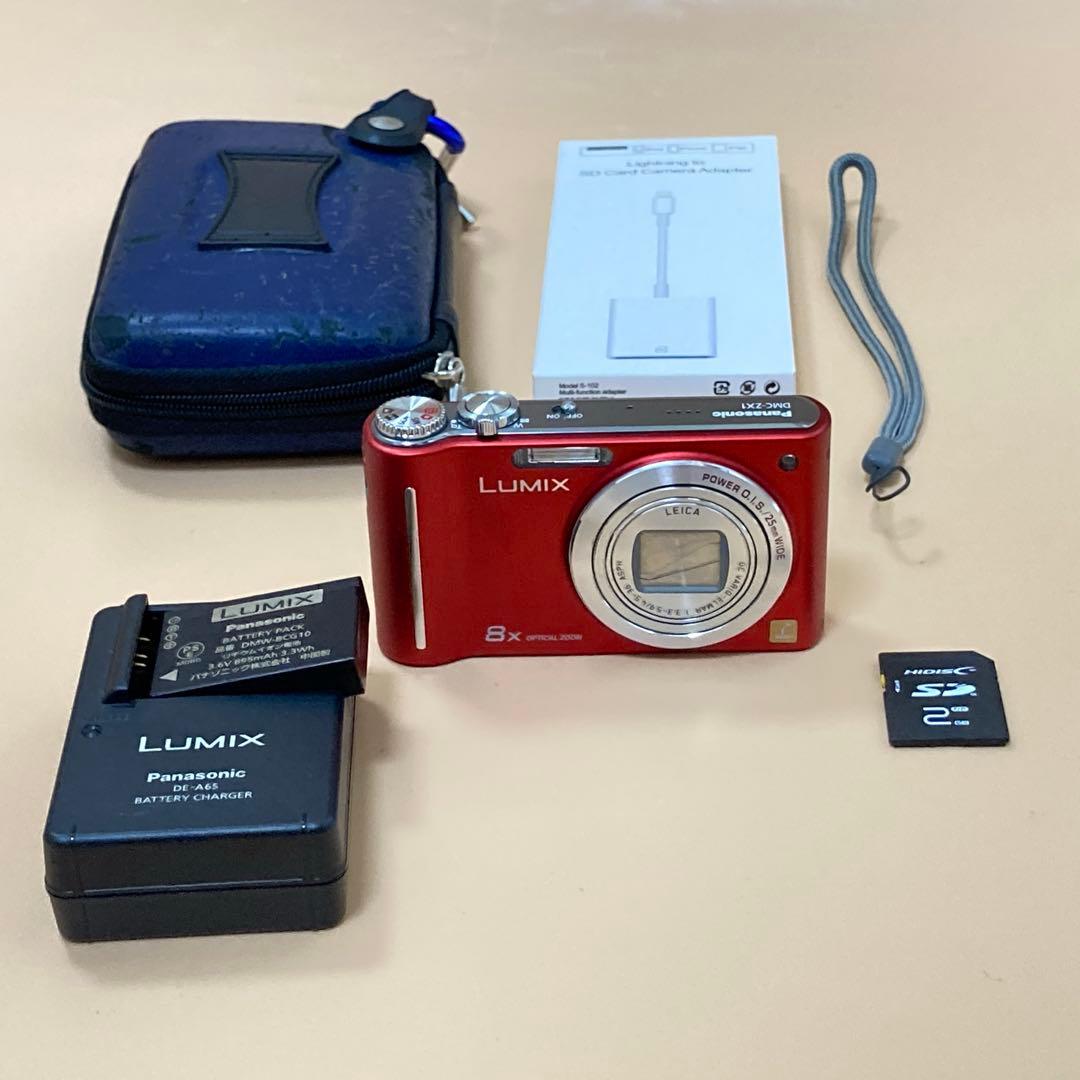 ◆スマホ転送OK◆パナソニックLUMIX DMC-ZX1 SDカード付き