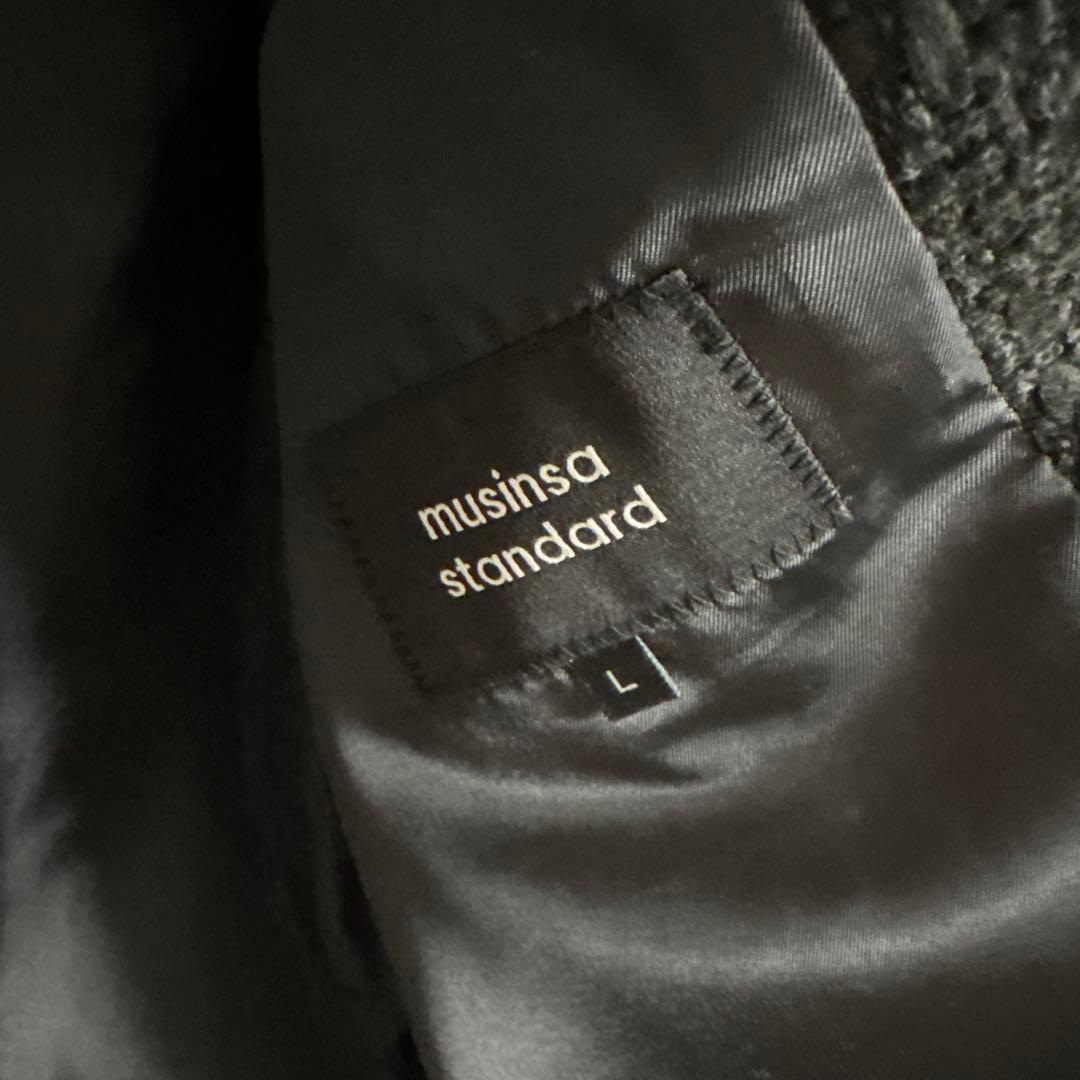 ジャケット・アウター MUSINSA ROUND NECK TWEED JACKET