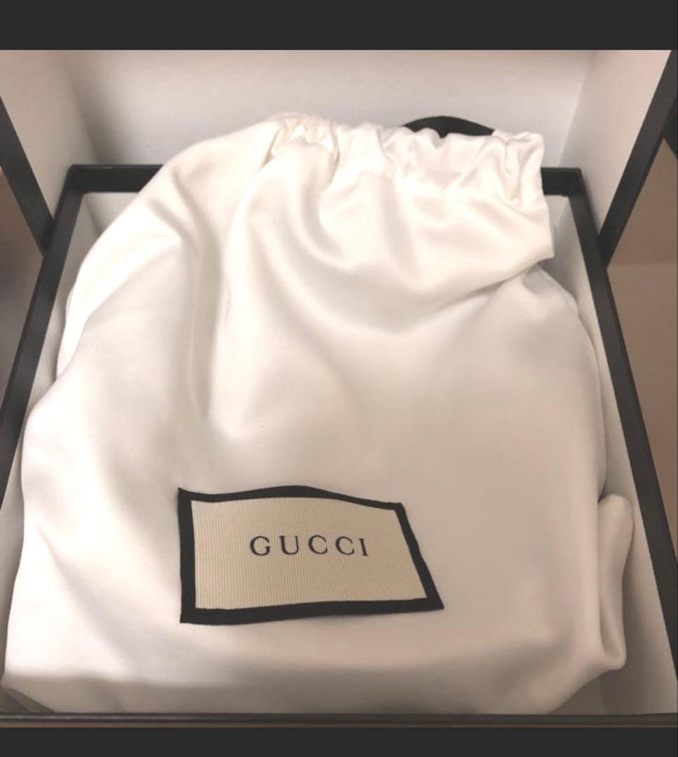 正規品　GUCCI GGロゴ ベルト 85 黒 レザー 未使用に近い 箱袋付