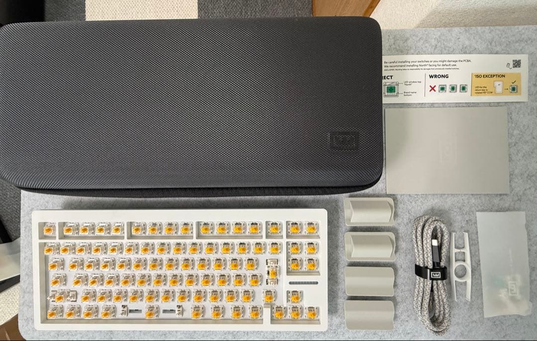 Wooting 80he 日本語配列(JIS)