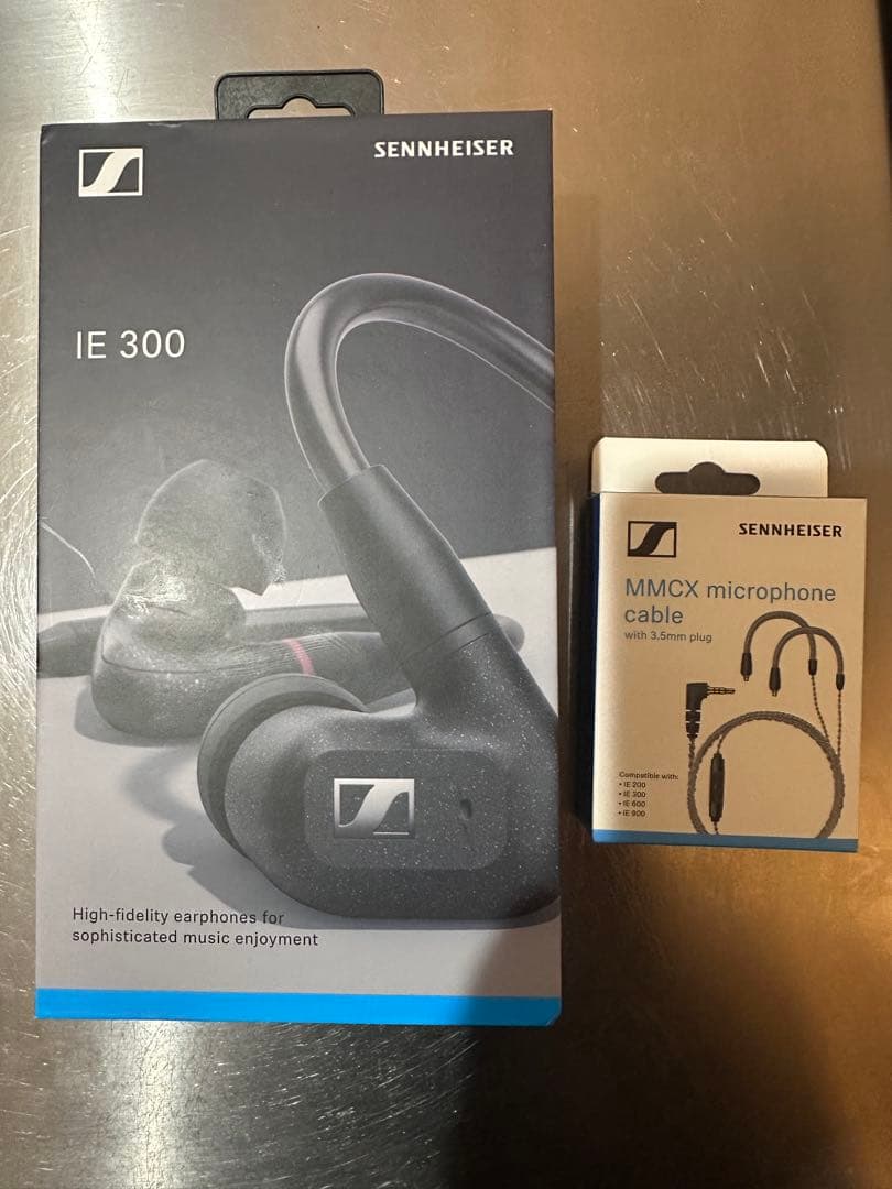 Sennheiser IE 300、 MMCX microphone セット