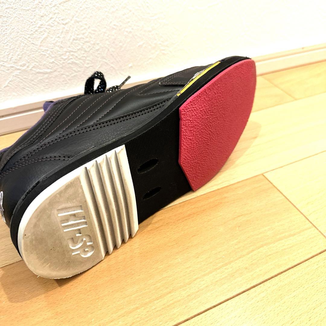 美品ボウリングシューズ ハイスポーツ リパップ エクストラES シューズカバー付
