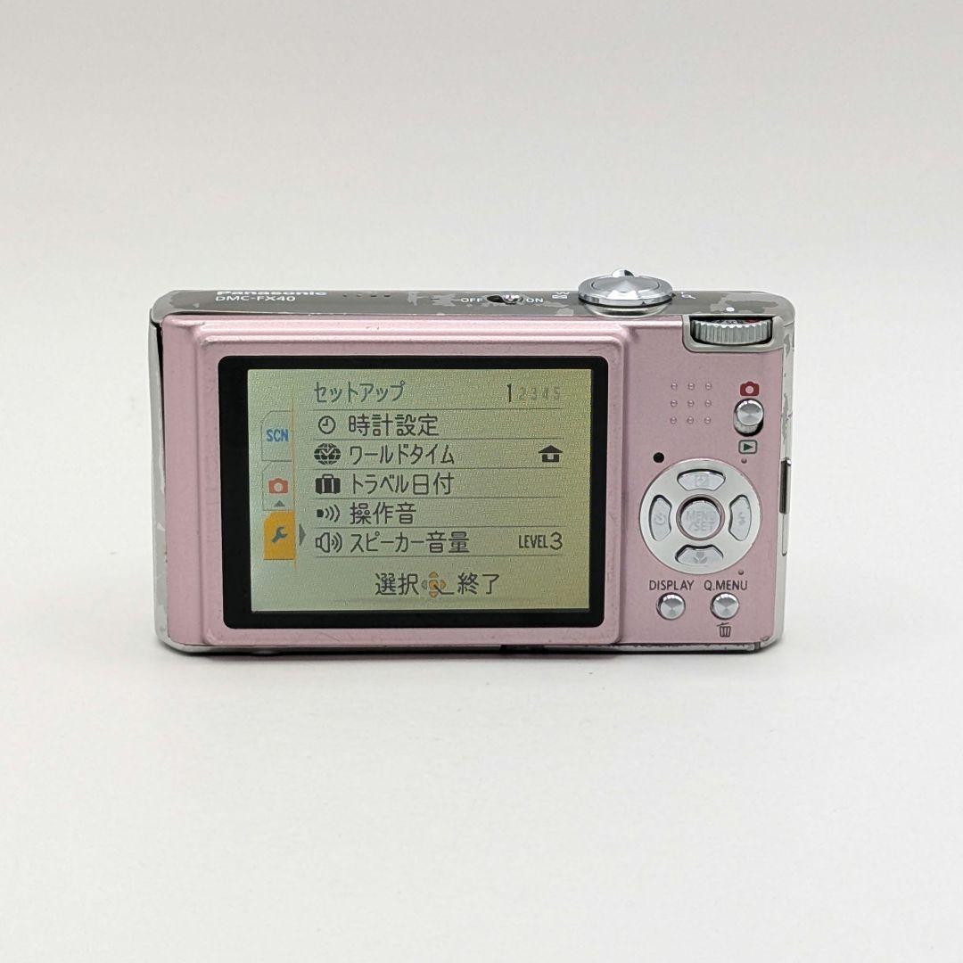 LUMIX DMC-FX40 スイートピンク 動作OK