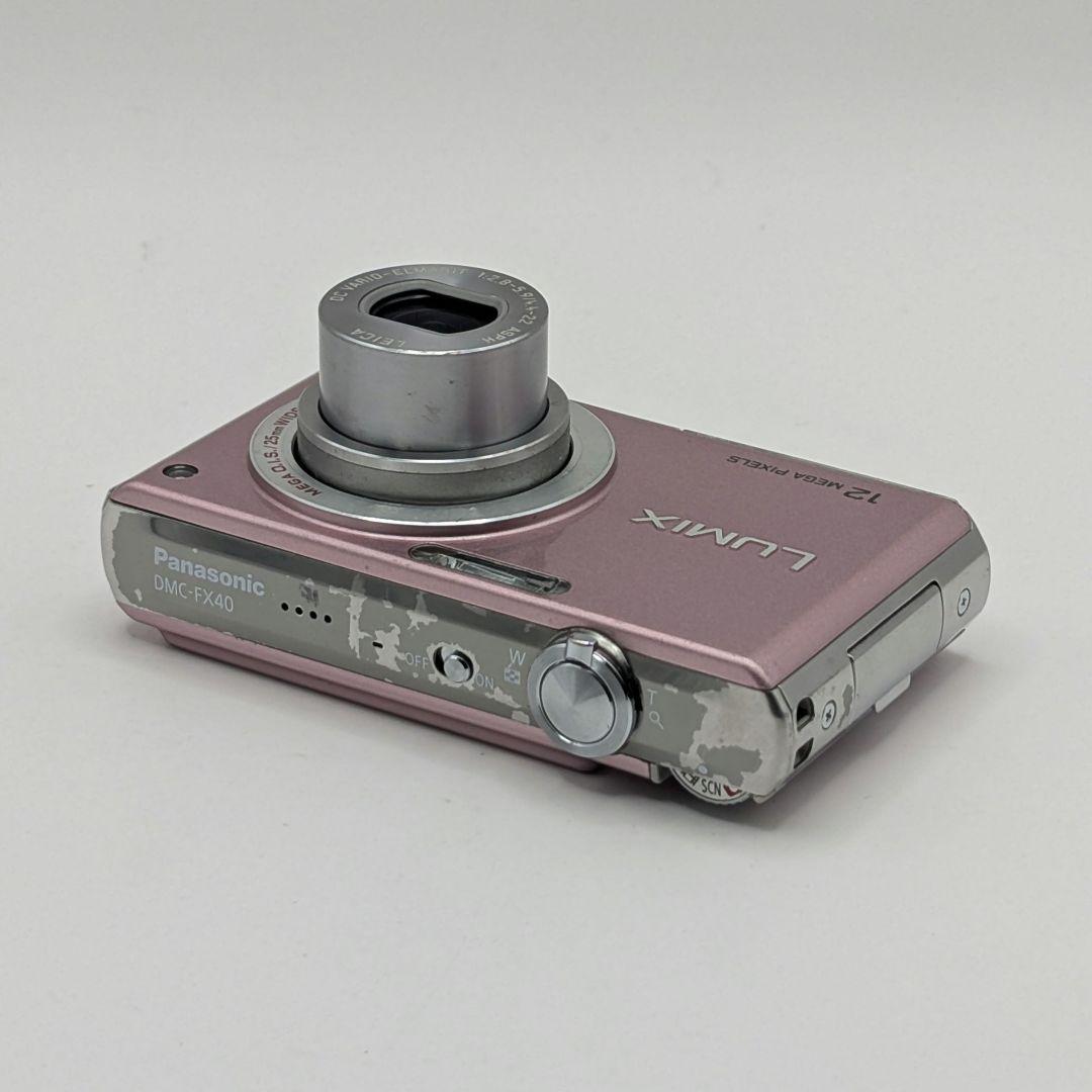 LUMIX DMC-FX40 スイートピンク 動作OK