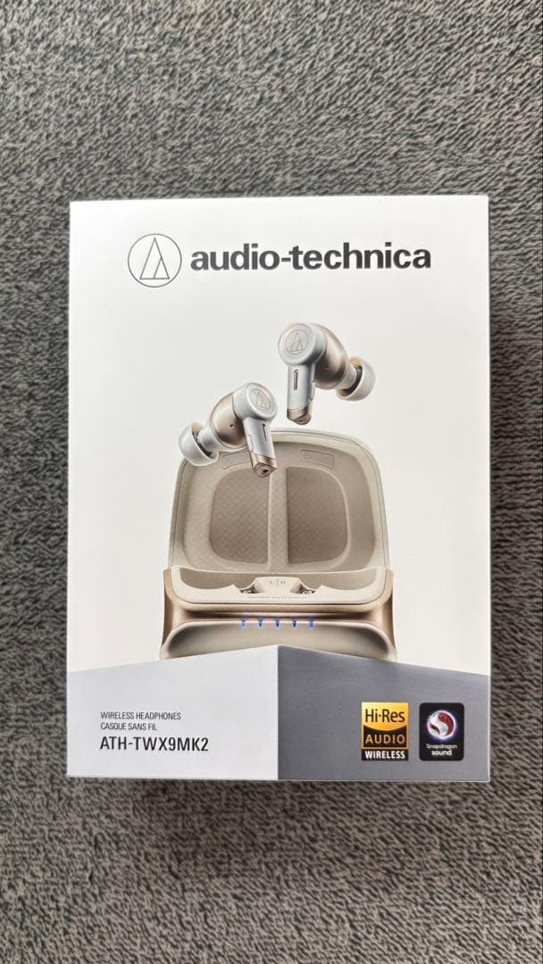 新品 audio-technica ATH-TWX9MK2 ワイヤレスイヤホン