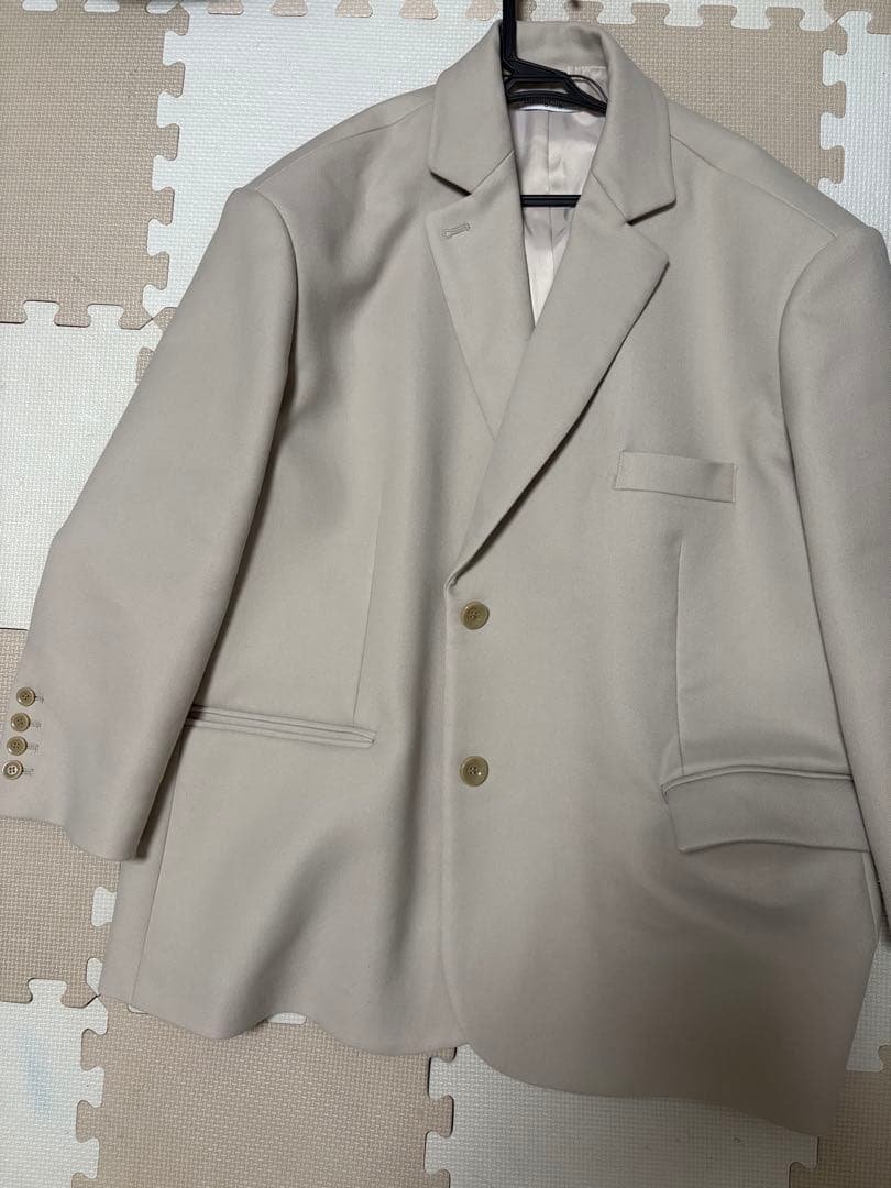 月内処分 thehighlights ホワイトベージュ ジャケット