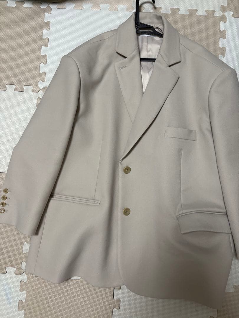 月内処分 thehighlights ホワイトベージュ ジャケット