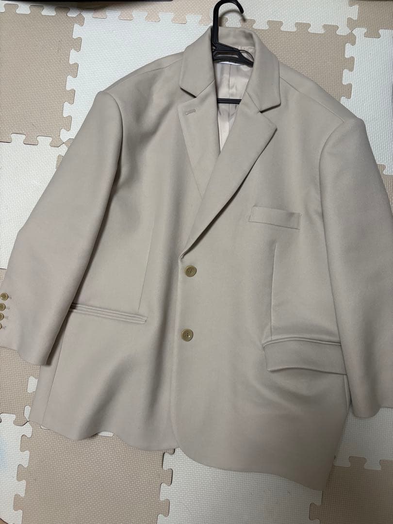 月内処分 thehighlights ホワイトベージュ ジャケット