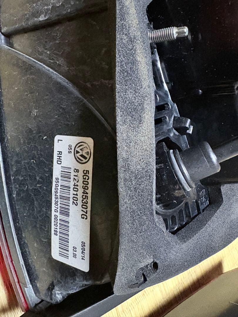 ゴルフ7 GTI 前期　純正テール　中古