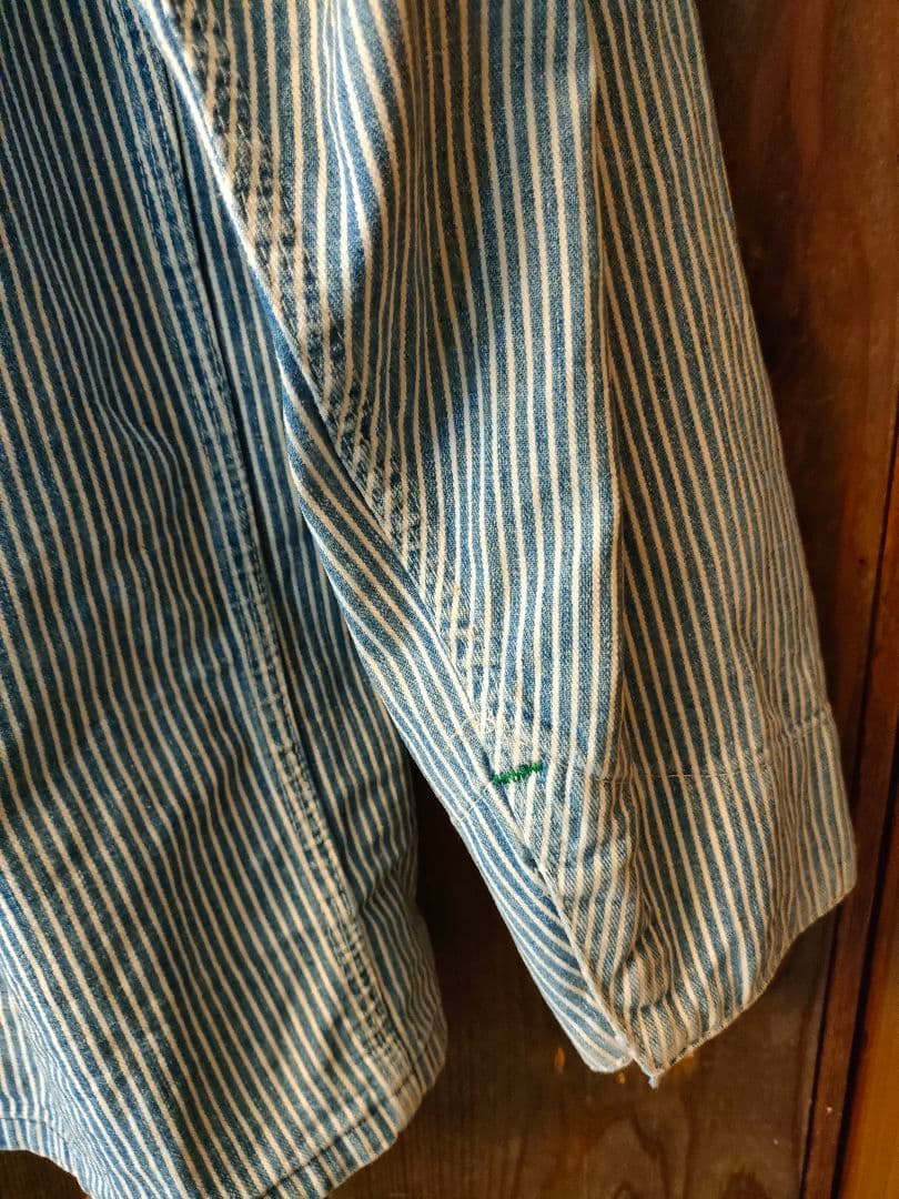 OshKosh B`Goshストライプ カバーオール