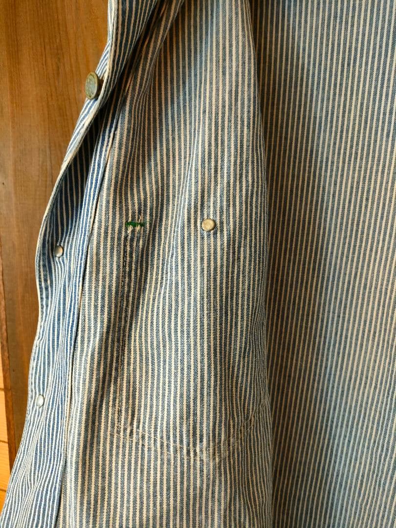 OshKosh B`Goshストライプ カバーオール