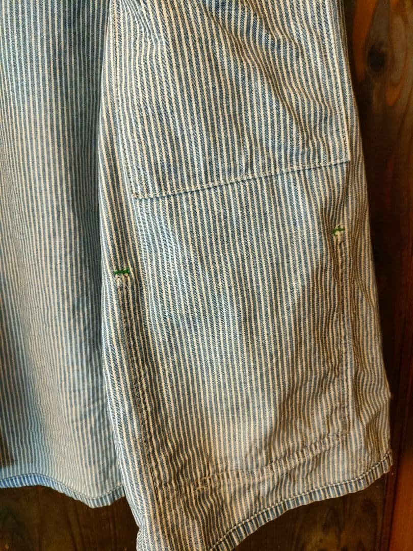 OshKosh B`Goshストライプ カバーオール