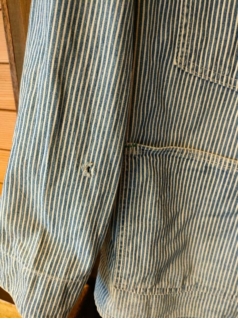 OshKosh B`Goshストライプ カバーオール