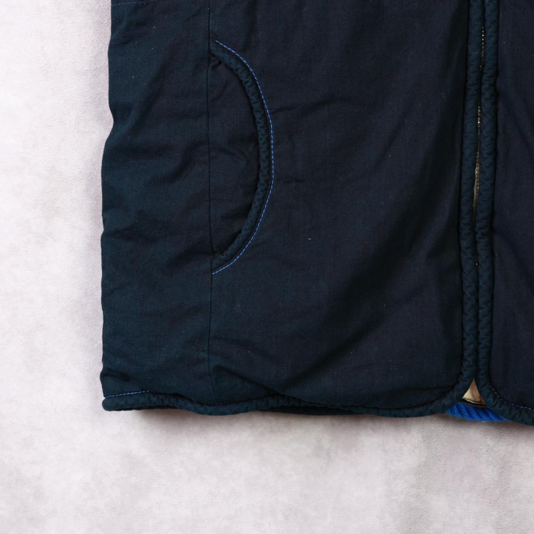 PAL'LAS PALACE　ダウンベスト　ネイビー 秋冬 人気 大きいサイズ