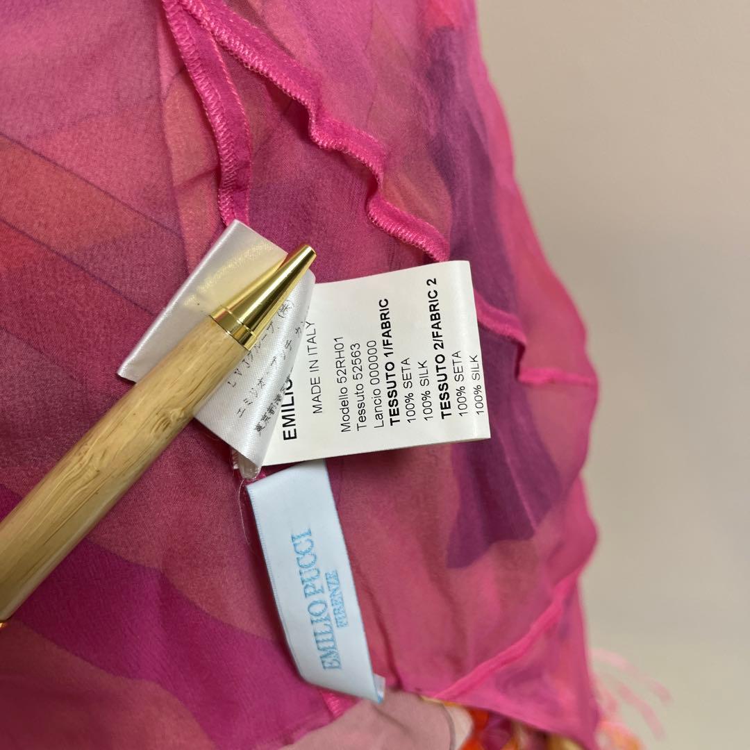 Emilio Pucci（エミリオ・プッチ）ノースリーブミニワンピース