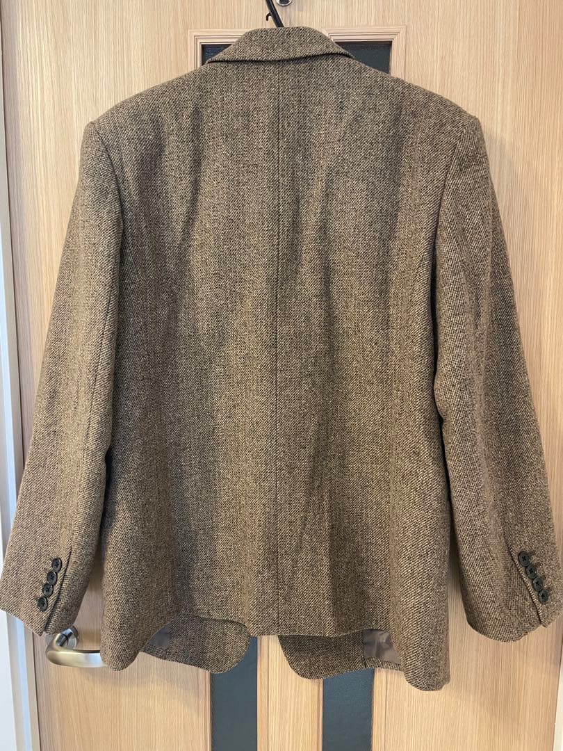新品 完売anuke Herringbone Wool Jacket ベージ38