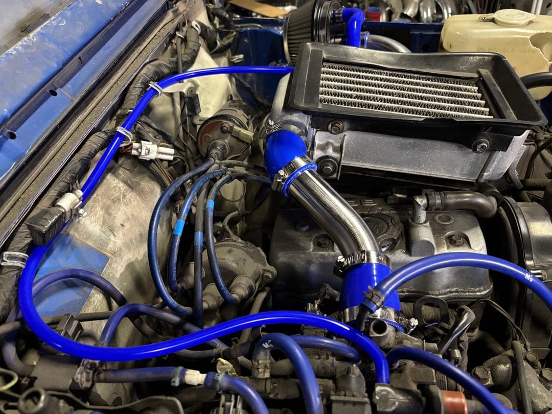 【未使用近い程の美品】ジムニーJA11 BLITZサクションインテークシステム！