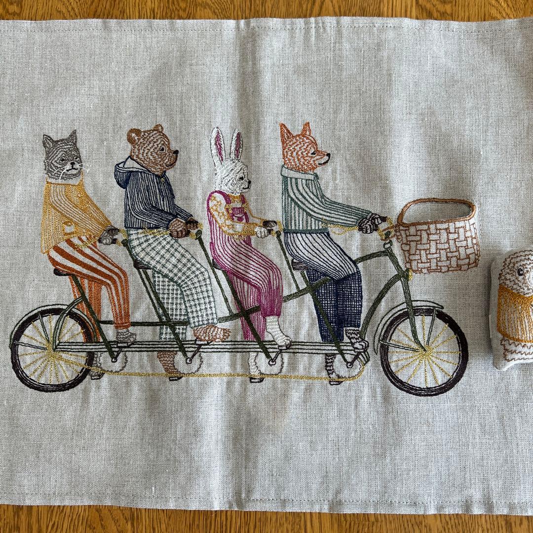 Coral&Tusk コーラル&タスク クッションカバー　自転車　新品・未使用